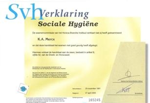 Sociale hygiene diploma en veel ervaring