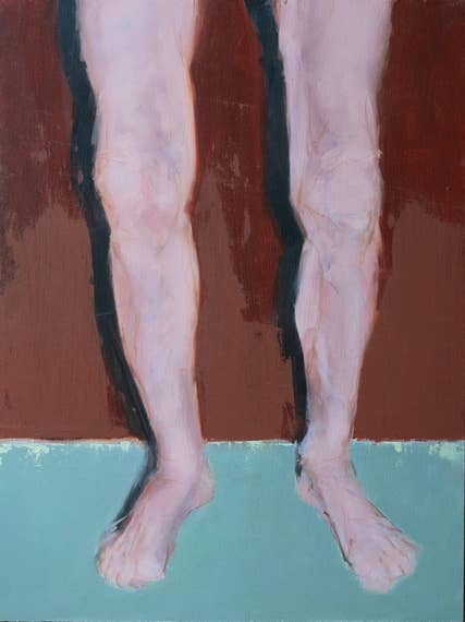 2020 | Last man standing, 30 x 40 cm, oil paint