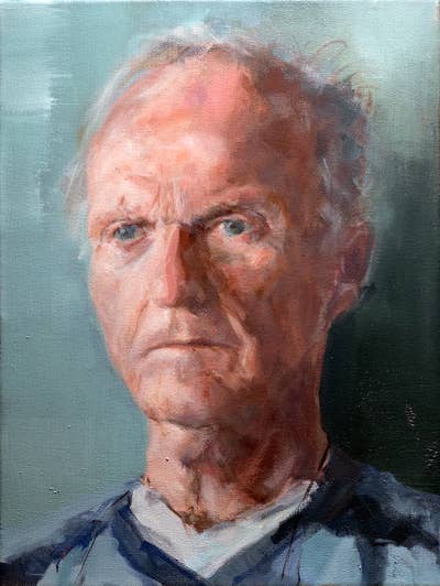 Old man, 30 x 40 cm, oil paint | 2020